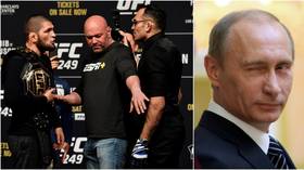 Dana White says Khabib is OUT of UFC 249 after fake account dupes fans into thinking Putin stepped in to save fight with Ferguson