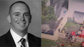 'He'll never meet his son': Pro US golfer killed by TREE as freak storm crushes clubhouse in 'HORRIFIC' course tragedy