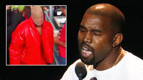 ‘I can’t stop laughing’: Kanye West mocked for attending game with tights on head in US stadium ‘where rapper is living’ (VIDEO)