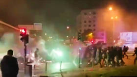 Dozens arrested after police use gunfire to break up violent Ukrainian football hooligans (VIDEO)