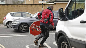 Two men arrested over Banksy heist