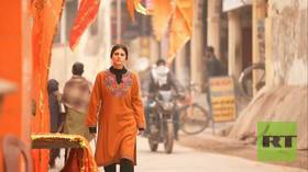 WATCH Indian town of Ayodhya celebrate historic return of Ram temple