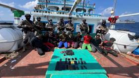 Indian Navy rescues Pakistani crew from pirates
