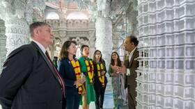 India takes dozens of diplomats on tour of temple in UAE